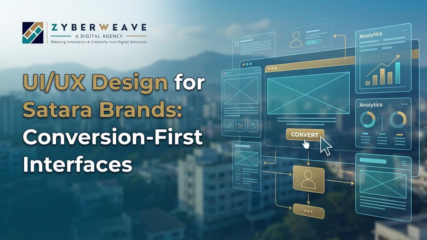 UI/UX Design blog for Satara