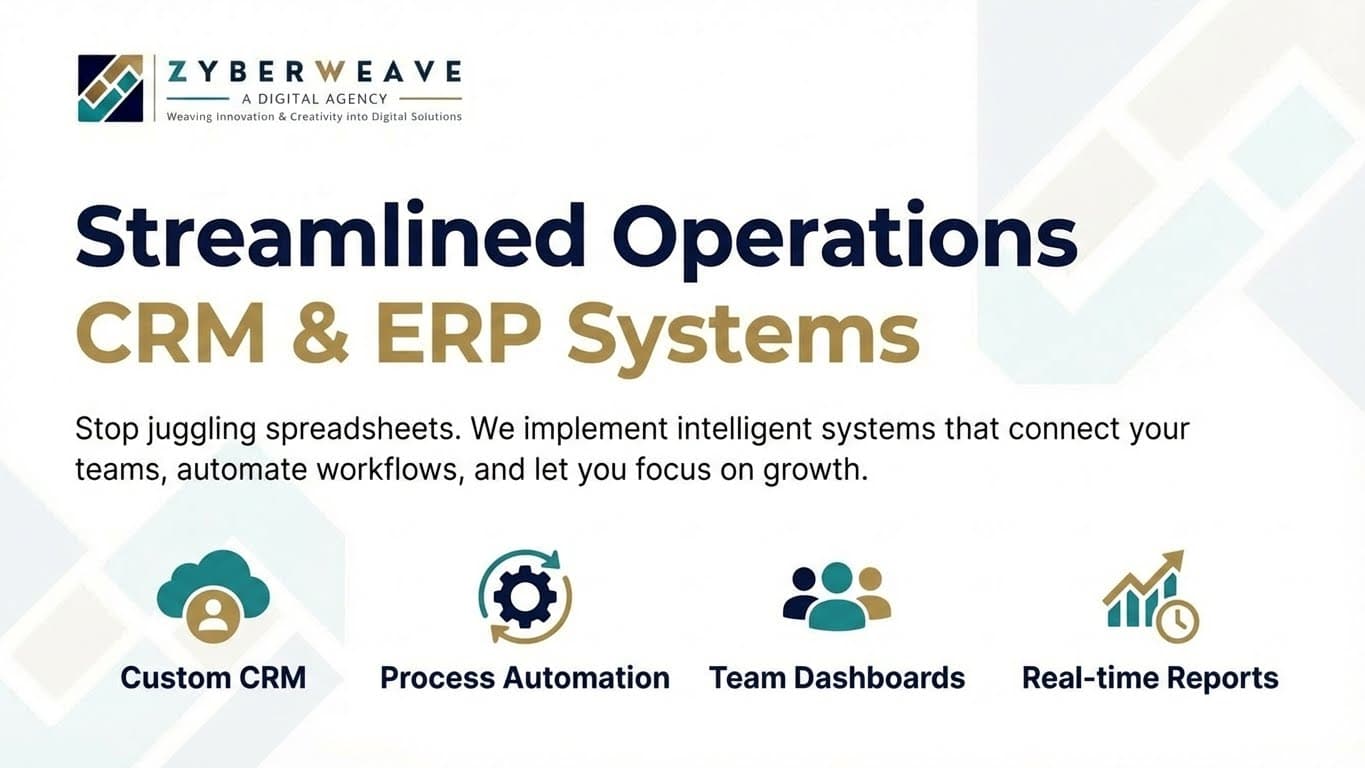CRM & ERP Systems
